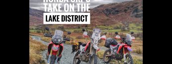 3 CRF s in the Lake district UK – Hard trails test. Breast high, GatesGarth