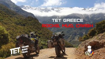 Rocks, mud and crash | TET #motorcycleadventure | Suzuki V-Strom 1000 XT & KTM 1190 Adventure R