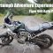 Triumph Adventure Experience, on the Tiger 900 Rally pro