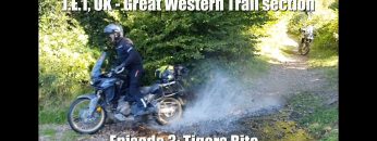 Triumph Tiger 900 Rally Pro on the TET, UK, (Great Western Trail section), Ep 3: Tigers Bite!