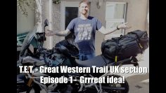 Triumph Tiger 900 Rally Pro on the TET, UK (Great Western Trail section). Episode 1: A Grrreat idea!