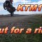 KTM 1190 Adventure rides randomly using google maps