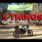 5 things to avoid | Openroads Rally 22