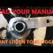 T7 Steering head bearing | set it properly